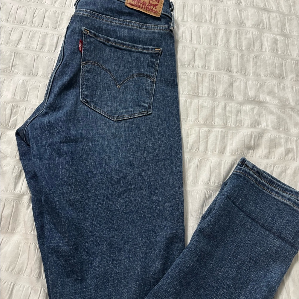 Levi's Dark Blue Denim Pants